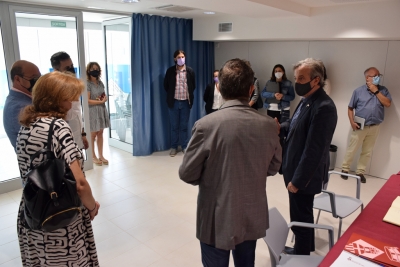 Recepció institucional amb els grups municipals amb representació a l'Ajuntament