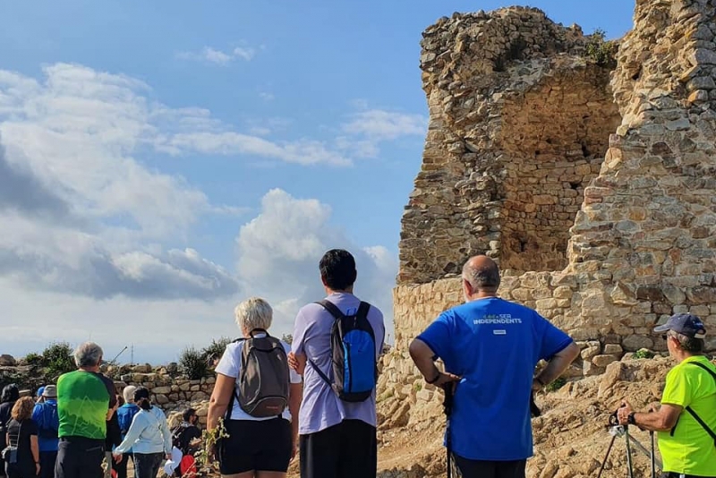 Visites al Castell de Sant Miquel.