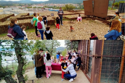 Visites al jaciment romà Mons Observans.