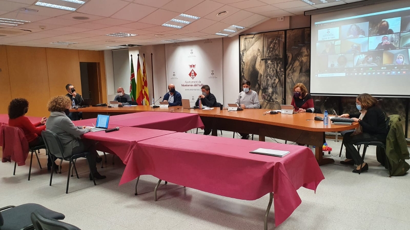 Un moment de la sessió del Ple ordinari del 4 de novembre de 2021