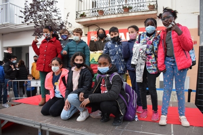  Una representació de nens i nenes que fan ús dels centres infants Pintor Mir i La Peixera.