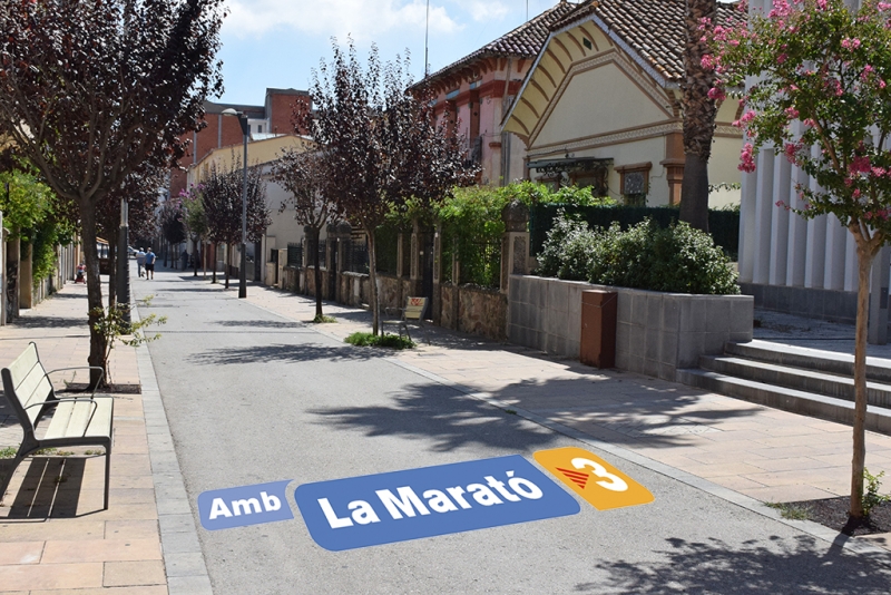 Montornès amb La Marató de TV3.