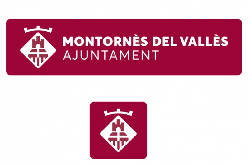 El nou logotip de l'Ajuntament, amb i sense llegenda