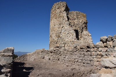 La nova estança descoberta al Castell de Sant Miquel.