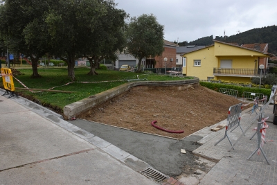 Millores al Parc de Bellesguard.