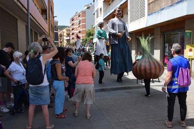 Una de les cercaviles simultànies des del carrer de Jaume Balmes.
