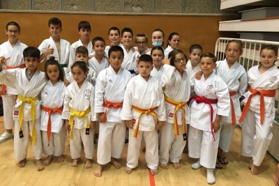 Participants en el Campionat de Catalunya Kyus disputat a Montcada i Reixac. (imatge: CK Montornès)