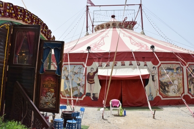 Instal·lacions del Circ Raluy a Montornès.