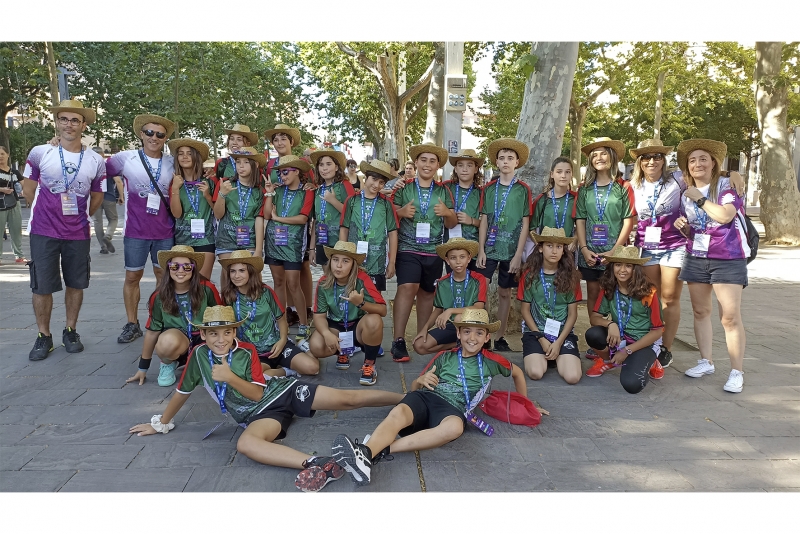 El Club Handbol Montornès a la Granollers Cup. (imatge: CH Montornès)