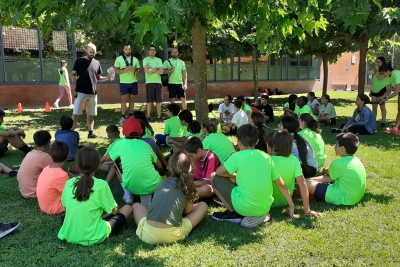 Activitats al Casal de Vacances Esportiu, al CEM Les Vernedes.