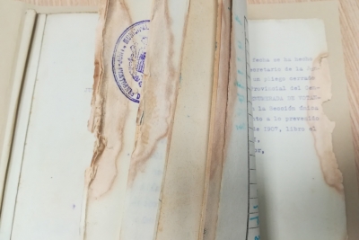L'expedient sobre les eleccions municipals de l’abril de 1931, abans de la restauració.
