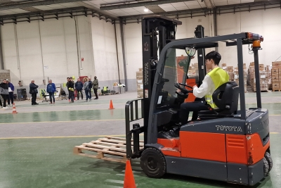 Curs d'operació de carretons.