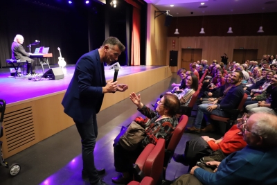 27/11/2022 - Un moment de l'espectacle de Pep Plaza al Teatre Margarida Xirgu