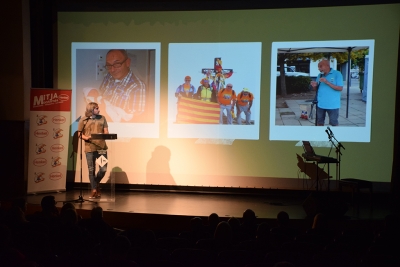 Homenatge a Josep Cumí, fundador del club Elskekorrenmolt.