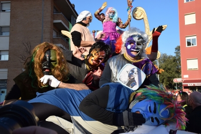 El seguici de la reina Carnestoltes.