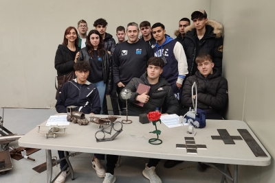 Visita de l'alumnat de Fabricació mecànica i soldadura a la 1a Mostra de PFI-PTT de Fabricació Mecànica de Granollers. (imatge: PTT)