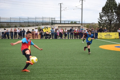 Un moment d'un dels partits dels Cebolletas FC.