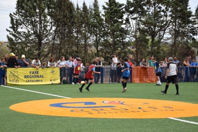 Un moment d'un dels partits dels Cebolletas FC.