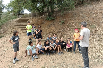 Un moment de l'activitat. (imatge: associació Gestió Natural)