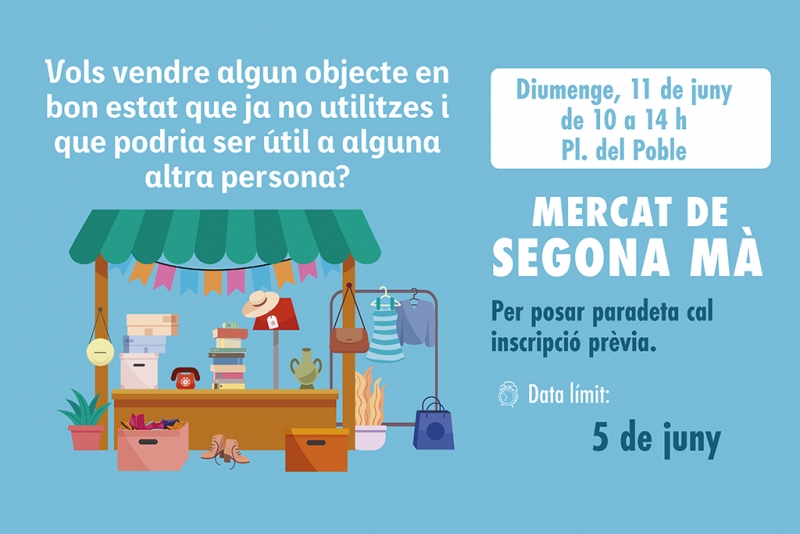 Imatge de promoció del mercat de segona mà