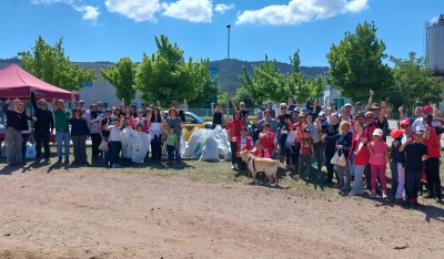 Foto de grup de persones participants en la jornada Let's Clean Up Europe 2023.