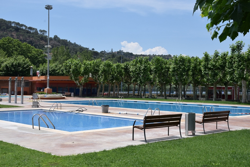 Piscines municipals d'estiu a Montornès.