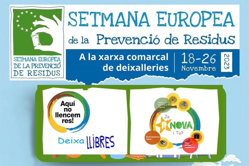 Setmana Europea de Prevenció de Residus a les deixalleries