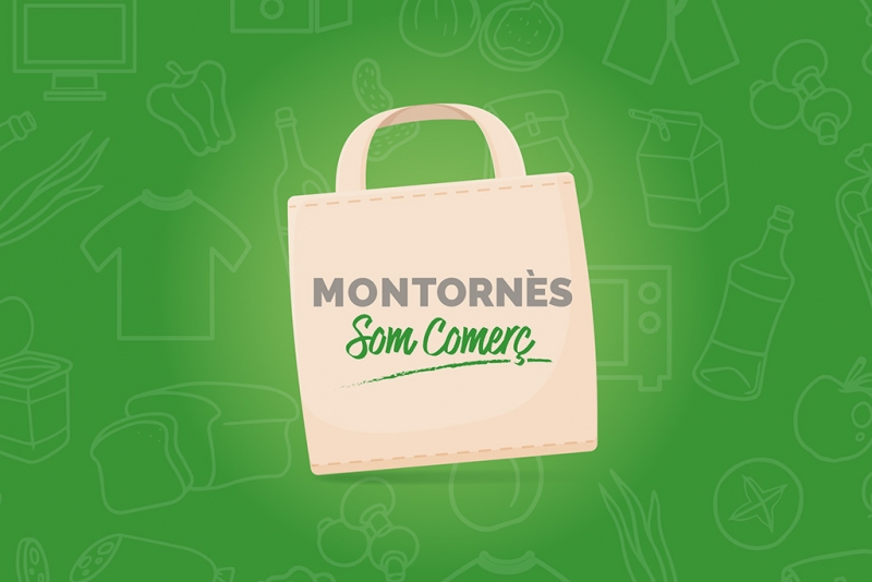 Imatge de la campanya "Montornès Som Comerç"