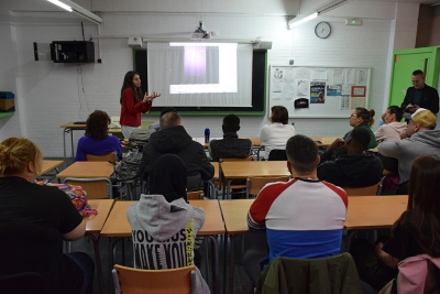 Xerrada a càrrec de la metgessa de família Irene Benito al CFA Marinada.