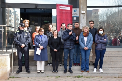 Un moment de l'acte.