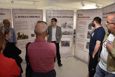 Visita guiada a l'exposició a càrrec del comissari de l’exposició per la URV, Jaume Camps.