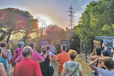 Visita guiada al jaciment, el dia del Convivium. (imatge: Mons Observans)