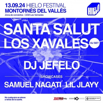 Cartell de la 2a edició del HIELO Festival.