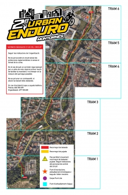 Normes i mapa del 2n Urban Enduro de Montornès del Vallès