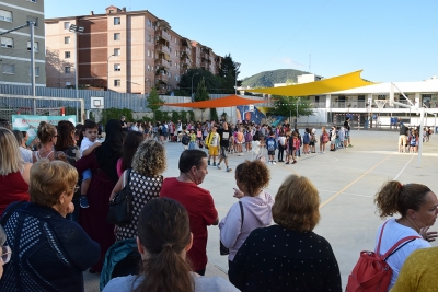 Inici de curs a l'Escola Palau d'Ametlla.