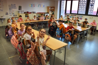 Inici de curs a l'Escola Palau d'Ametlla.