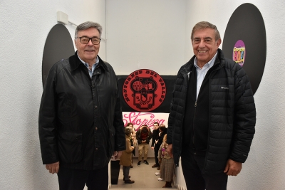 Els fundadors de la discoteca Stoping: Jordi Almirall i Jordi Dalmau.