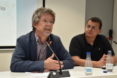 Intervenció de l'alcalde, José A. Montero.