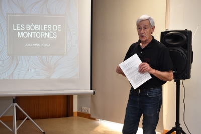 Ponència "Les bòbiles de Montornès", a càrrec de Joan Viñallonga.