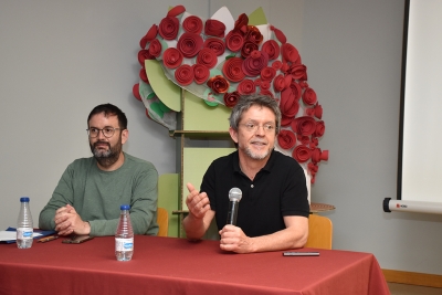 Cloenda de la VI Sessió d'Estudis Montornesencs a càrrec de l'alcalde, José A. Montero.
