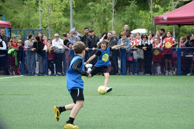 Un moment de la fase local del torneig "Salid y disfrutad".