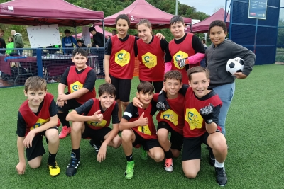 Los Diablos de Montornès, l'equip masculí guanyador.