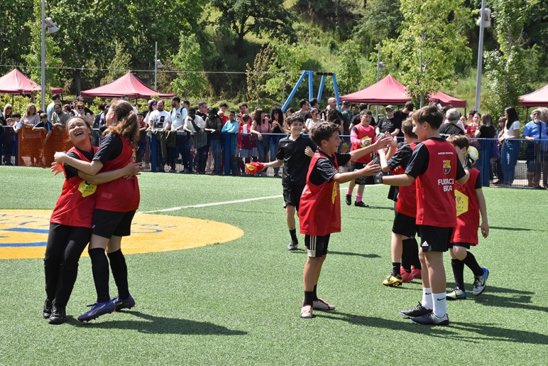 Los Diablos de Montornès, un cop acabat un dels partits.