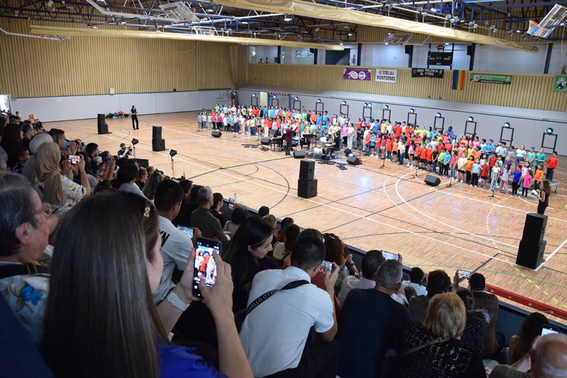 Un moment de la cantata "El follet valent".