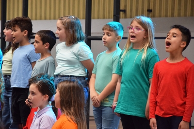 Un moment de la cantata "El follet valent".	
