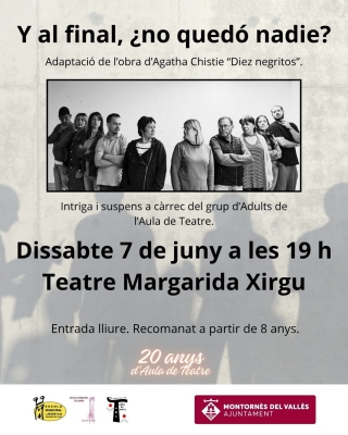 Cartell de l'activitat.