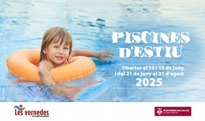 Imatge de promoció de la temporada a les piscines d'estiu.