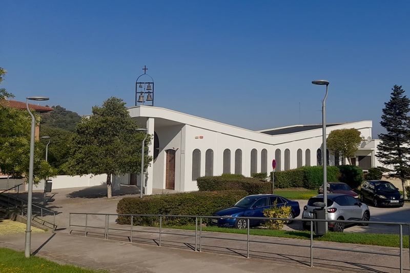 Façana de l'Església Mare de Déu del Carme.
