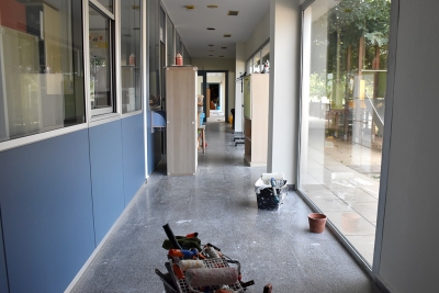 Renovació de la pintura interior del CI La Peixera.