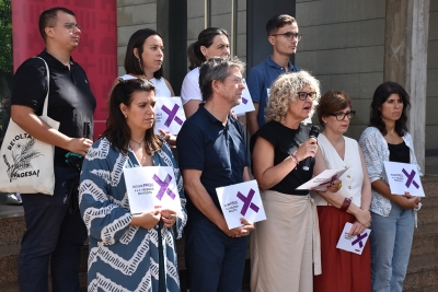 Intervenció de la regidora delegada de l’Àrea de Ciutadania, Mercè Jiménez.